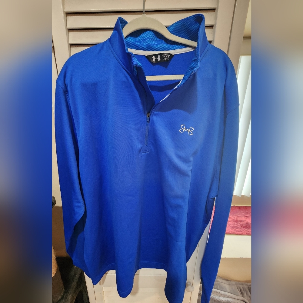 Under Armour Royal Blue Performance Pullover 3XL Mens
